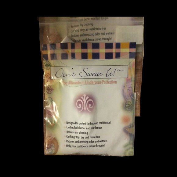 Washable Dress Shields for Underarm Sweat & Stains - Absorbent & Non-Slip New - Picture 3 of 3